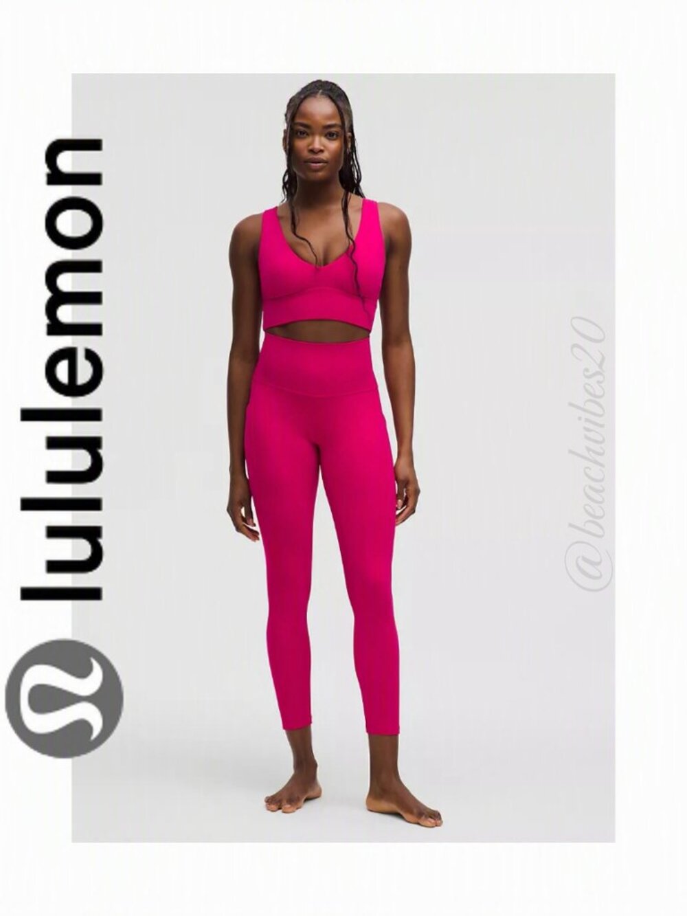 LULULEMON ATHLETICA Align™ High-Rise Pant with Pockets 25" Passionate 6 LL-153